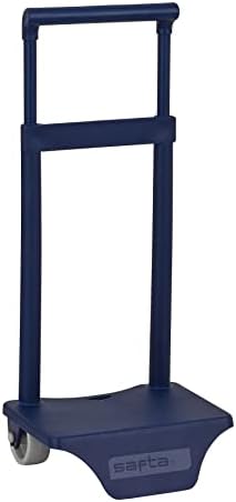 SAFTA Chariot per zaino Blu Marine, Multicromatico (Azul Navy), Luggage Trolley