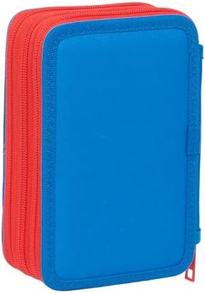 SPIDEY Pencil Case per Bambini con 37 Utensili Inclusi, Accessorio Scolastico Ideale per Ragazzi da 5 a 14 Anni, Comodo 