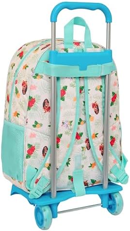  Safta Grande Backpack scolastico con ruote - Adatto a passeggino - Ideale per i bambini in età scolastica - Comfortevol