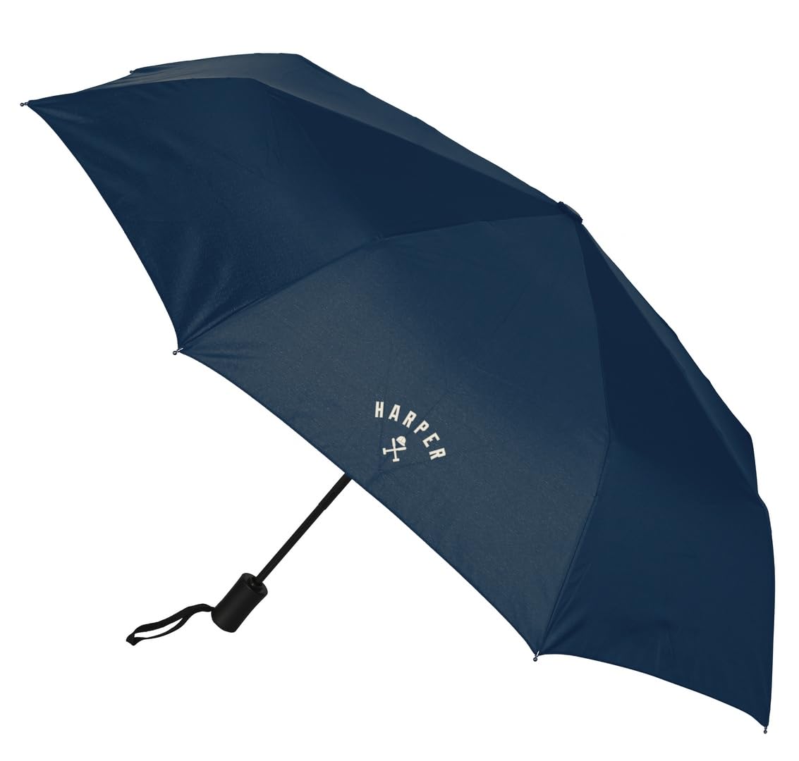  Safta HARPER & NEYER Automatic Folding Umbrella, Comfortable and Versatile, Casual, blue navy, 33-62 cm
| Safta HARPER 